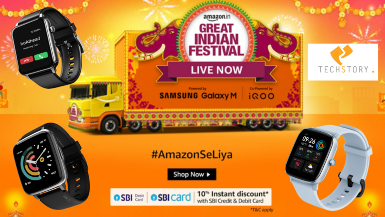 Top deals on smartwatches for Amazon Great Indian Festival Sale
