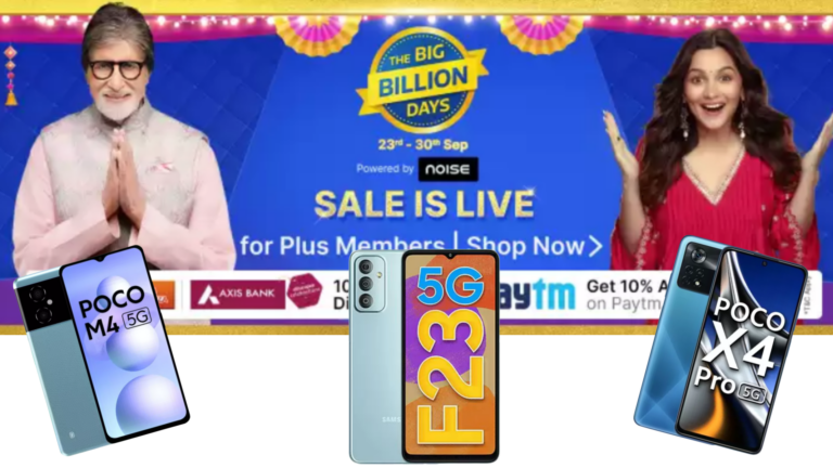Top smartphone deals for Flipkart Big Billion Day Sale