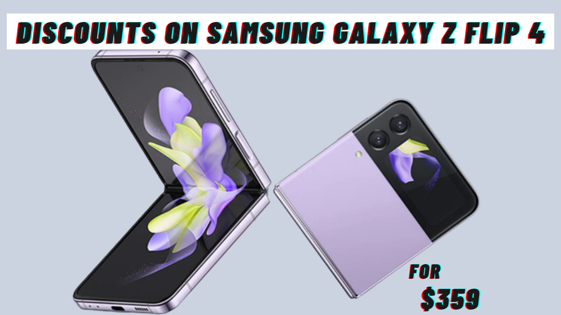 Black Friday Sale! Samsung Galaxy Z Flip 4 price cut from $999 to only $359  on Samsung Store