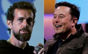 File photo: Jack Dorsey and Elon Musk