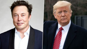 Elon Musk and Donald Trump.