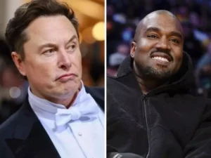 Elon Musk and Kanye West