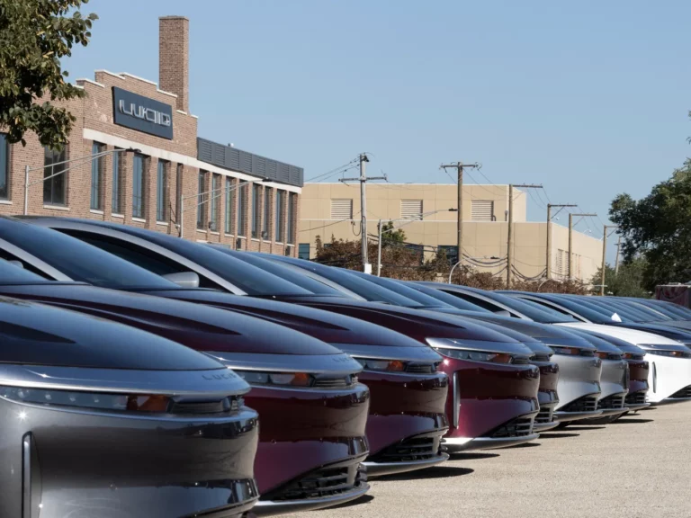 Lucid Group stock gains 7% on supply deal with Panasonic Energy for EV batteries