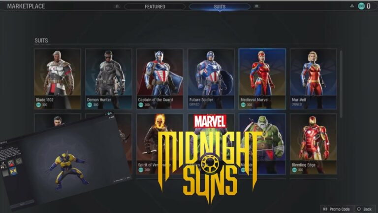 How to Unlock Midnight Suns Suits in Marvel's Midnight Suns