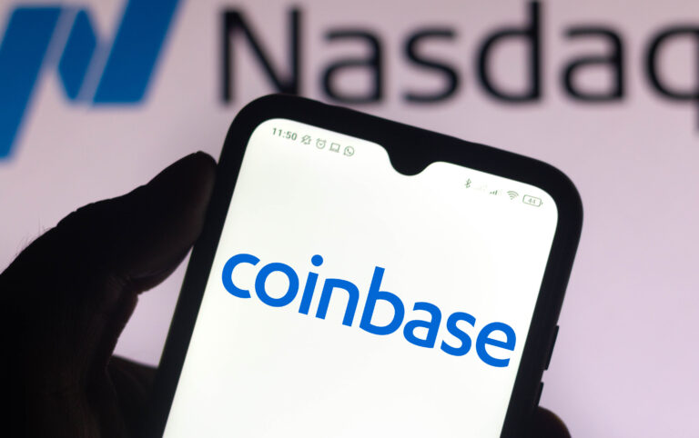 Coinbase Stock Soars, But Bonds Slip into Junk Territory