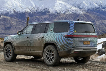 Rivian is field testing dual-motor versions of the R1T and R1S
