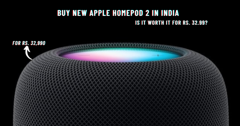 You can buy new Apple HomePod 2 in India for Rs. 32,990