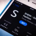 SHEIN on a phone screen