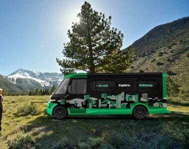 This GM Brightdrop-based electric van is a hotel room with five-star amenities, 250m range