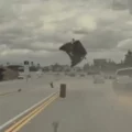 Tesla driver claims Autopilot tried to avoid wheel flying off a car in scary crash caught on video