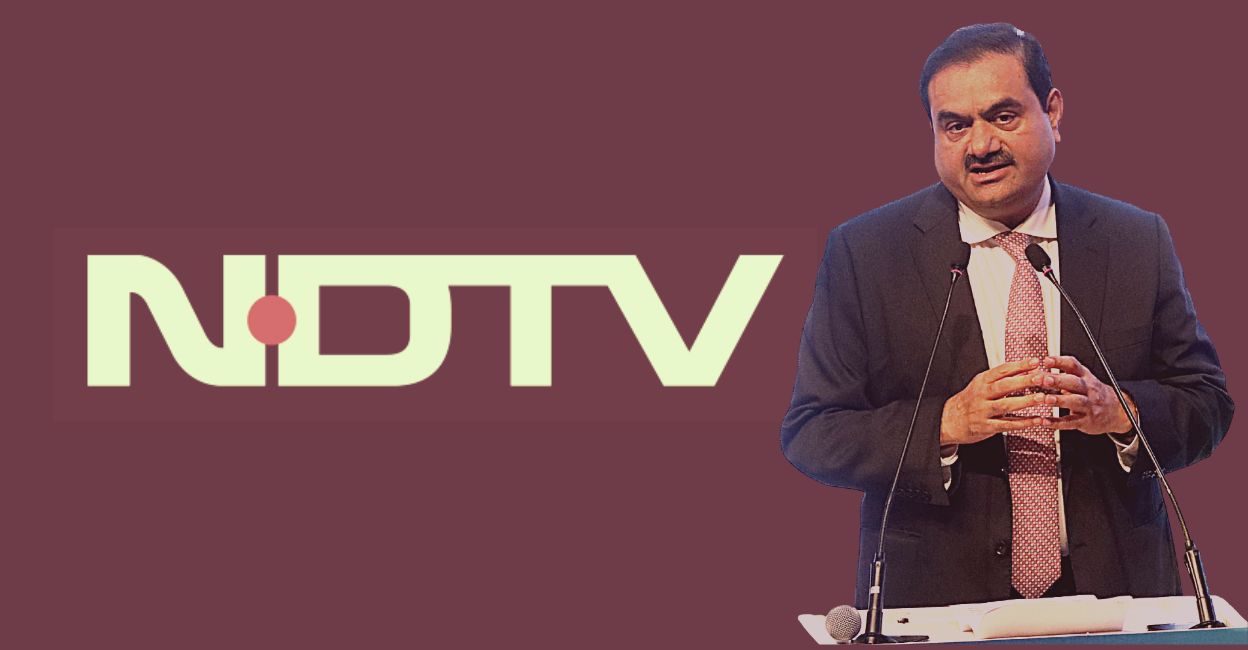 The Government of India will accept an enhanced shareholding of NDTV