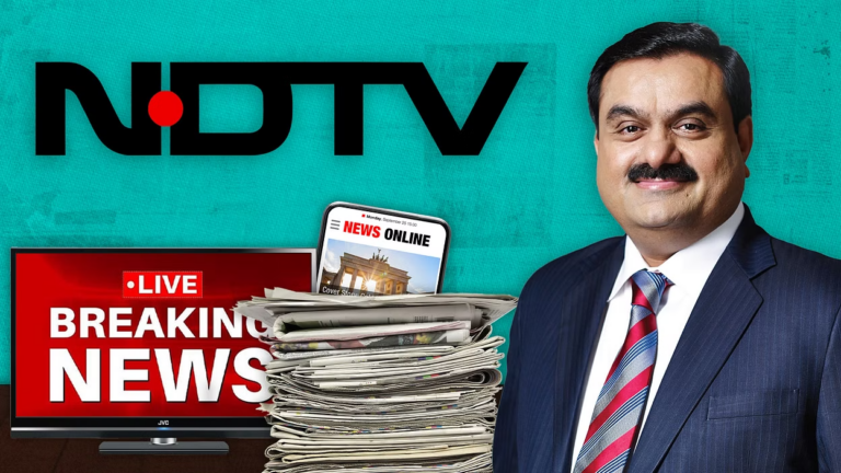 Indian government receives revised shareholding pattern of NDTV