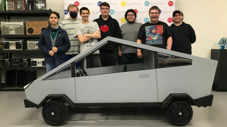Meet The Students Who Built A Cybertruck For A School Project