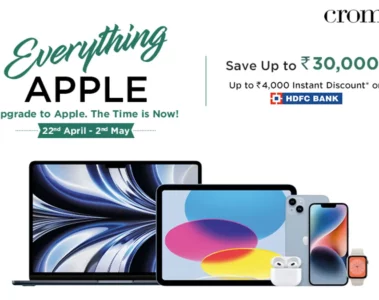 Croma’s ‘Everything Apple’ Campaign: Great Deals on Apple products