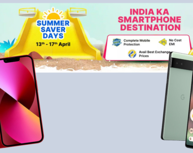 Upgrade to iPhone 13 and Pixel 6a: Flipkart Summer Saver Days Sale!