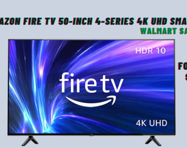 Get the Amazon Fire TV 50-inch 4-Series 4K UHD Smart TV at 38% Discount on Amazon