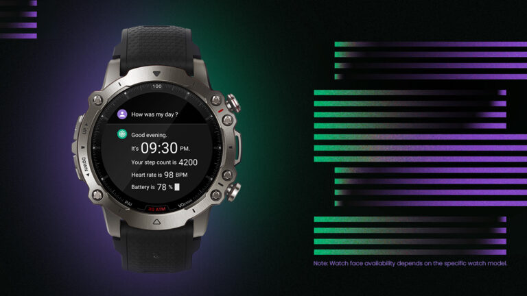 Amazfit Smarwatches with ChatGPT support has been revealed