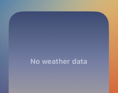 Apple iOS Weather App Experiences Ongoing System Issues