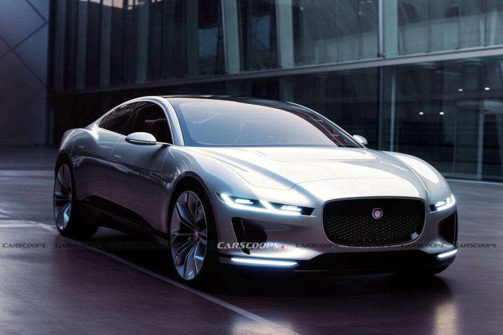 Jaguar Land Rover launches ultra-luxury four-door GT EV with 430-mile ...