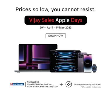 Apple Days Sale at Vijay Sales - Discounts on Apple Products