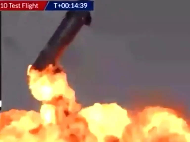 Watch: SpaceX's Starship launch ends in fireball explosion after rocket fails to separate