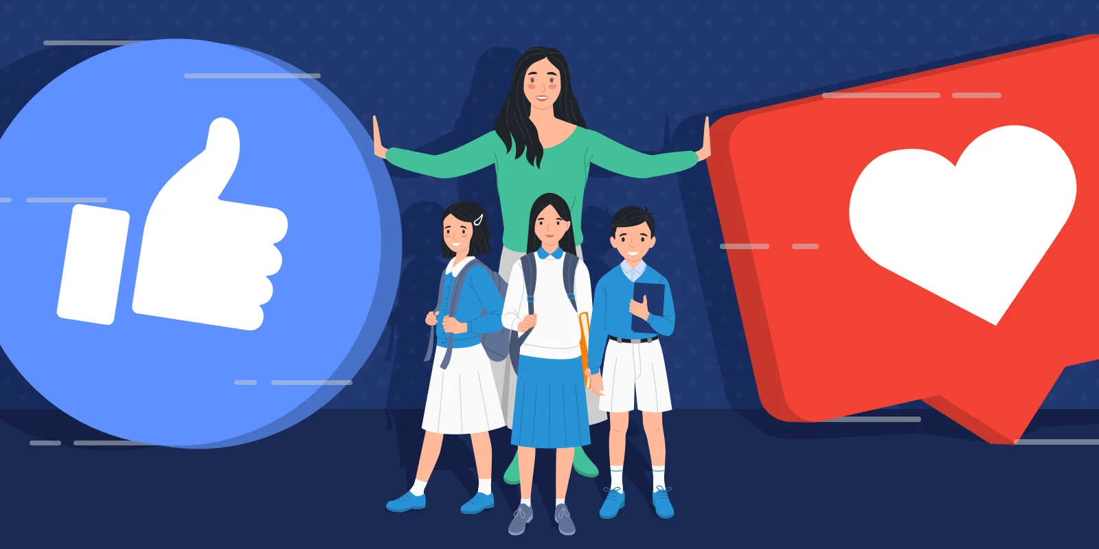 Social media and parental control.