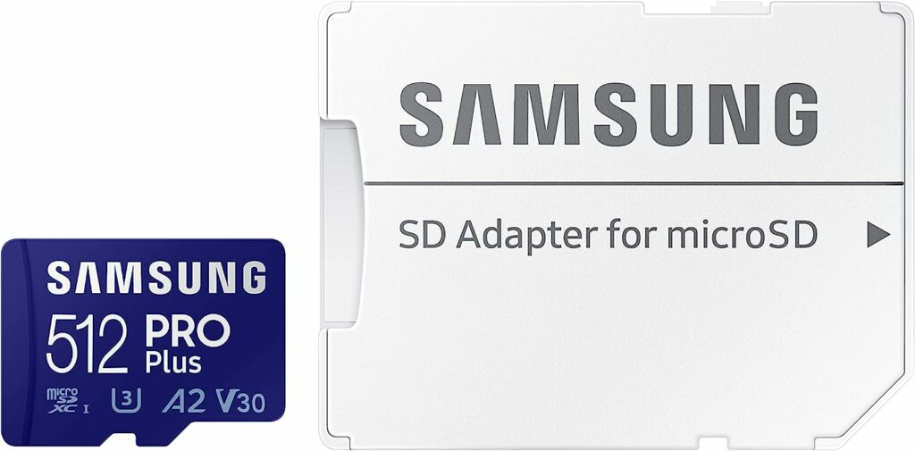 Samsung Pro Plus Adapter 512GB microSDXC for $47.05