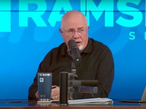 Dave Ramsey offers Bible-based financial advice on his radio show.The Ramsey Show/YouTube