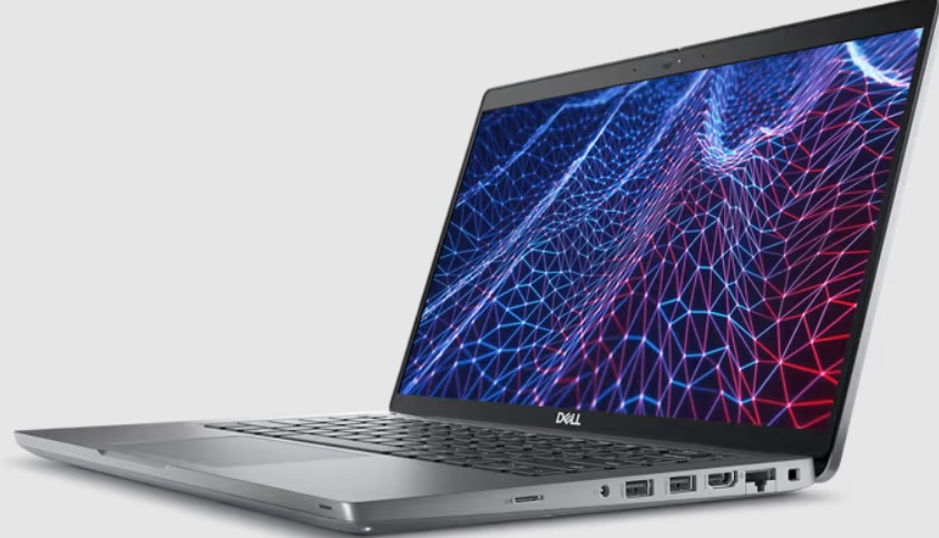 Dell Latitude Laptop - From the Side