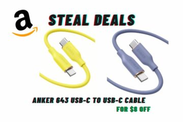 Get $8 Off Anker 643 USB-C to USB-C Cable with 100W Fast Charging Support