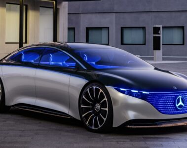 Mercedes Benz EQS Sedan prototype image