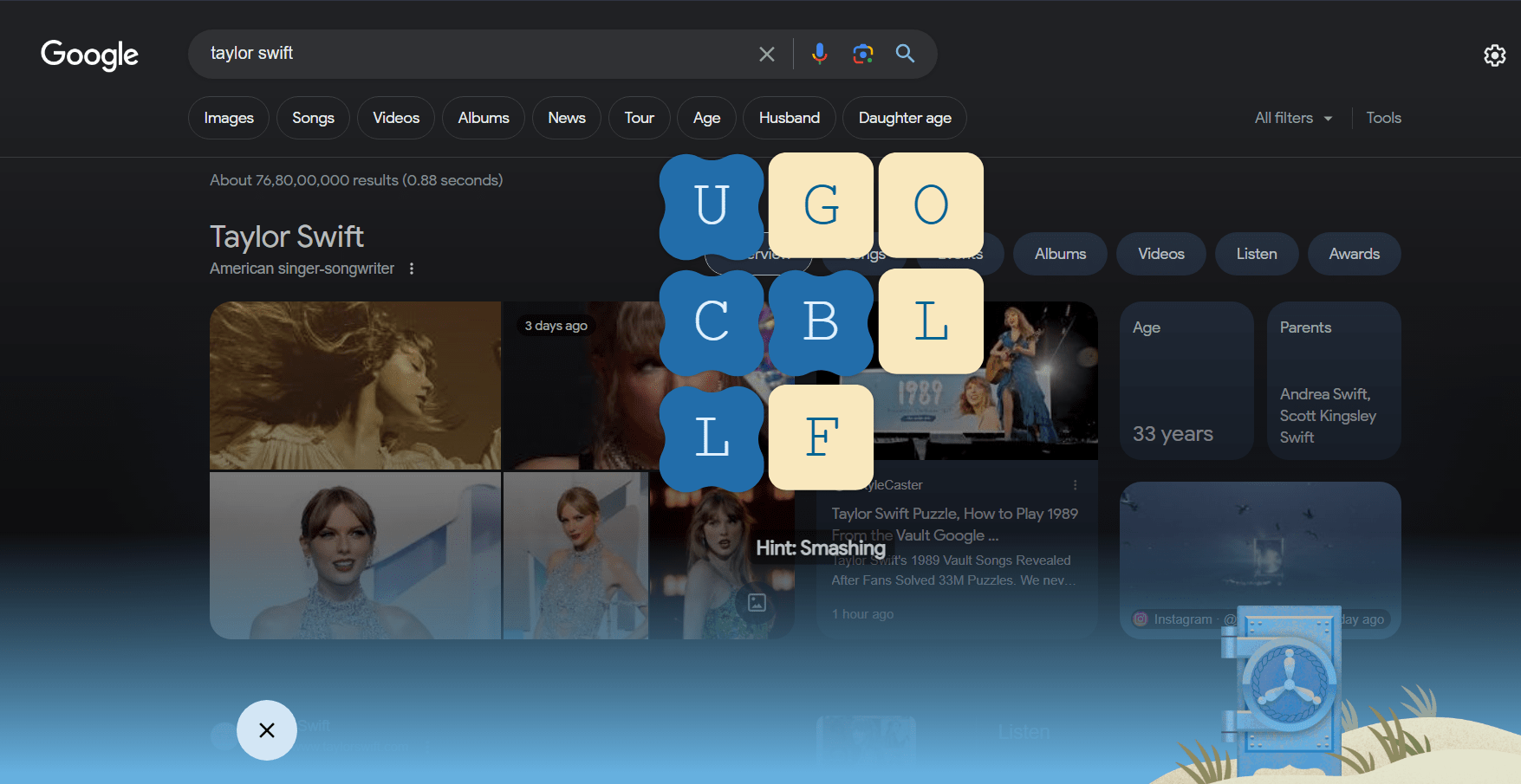 Taylor Swift Puzzle, How to Play 1989 From the Vault Google Game –  StyleCaster