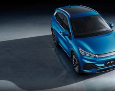 Blue BYD Atto 3