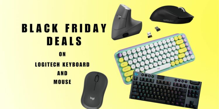 Logitech Black Friday Deals - Keyboard and Mouse for Lowest!