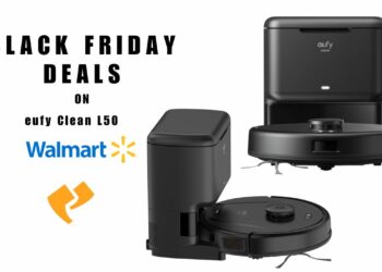 Black Friday Deals - eufy Clean L50 Robot Vacuum Cleaner for 60% off