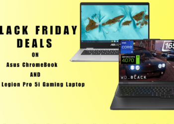 Black Friday Deals on Asus ChromeBook and Lenovo Gaming Laptop