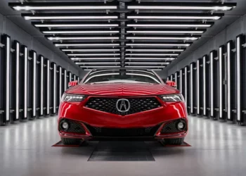 Acura TLX PMC in red