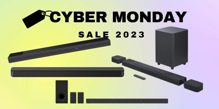 Cyber Monday Sale ALERT! Checkout the Best Soundbar Deals