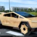 Wooden Cybertruck Replica