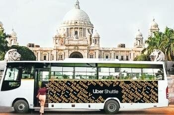 Uber To Launch Bus Shuttle Service For Office Goers In Kolkata