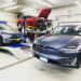 tesla repair process