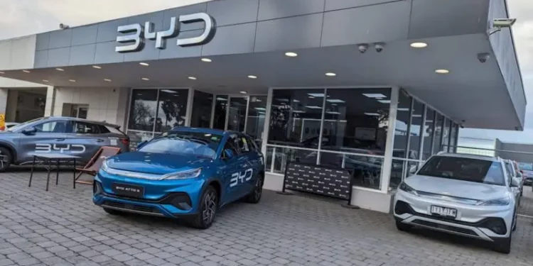 BYD Reports Record Sales Amidst Flattening Growth Curve
