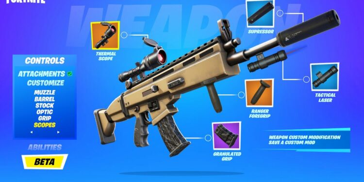 How To Mod Weapons in Fortnite