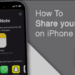 How to Share Notes on iPhone