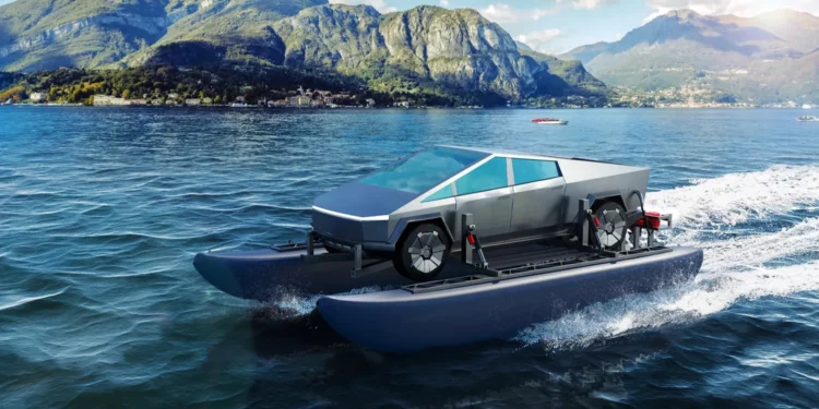 Cybertruck Boat