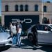 BYD cars on display at the Munich auto show