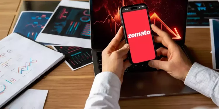 Zomato stock falls after 4.5 crore shares exchange hands in block deal