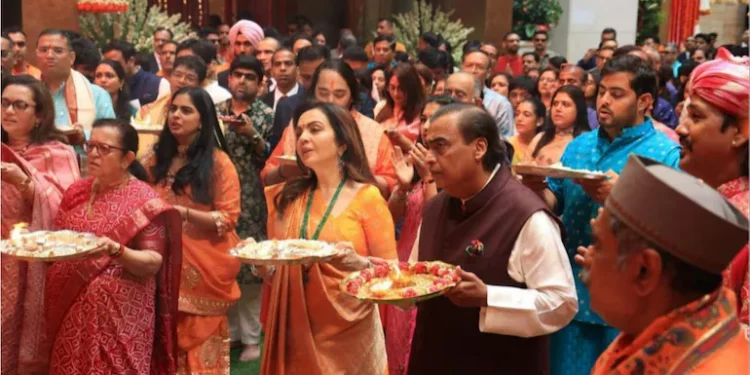 India Inc Gathers in Ayodhya: Ambanis, Tatas, Bollywood Stars Gather for Ram Temple Inauguration