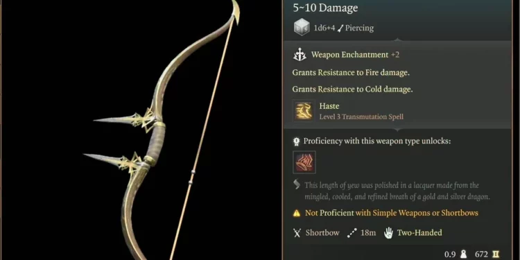 How To Get Dark Fire Shortbow Baldur’s Gate 3