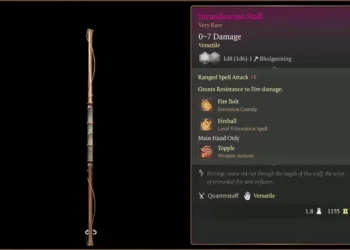 How To Get the Incandescent Staff in Baldur’s Gate 3